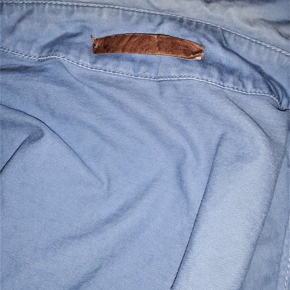 Michael Kors Jackets & Coats Michael Kors Mens Blue Cotton Zip